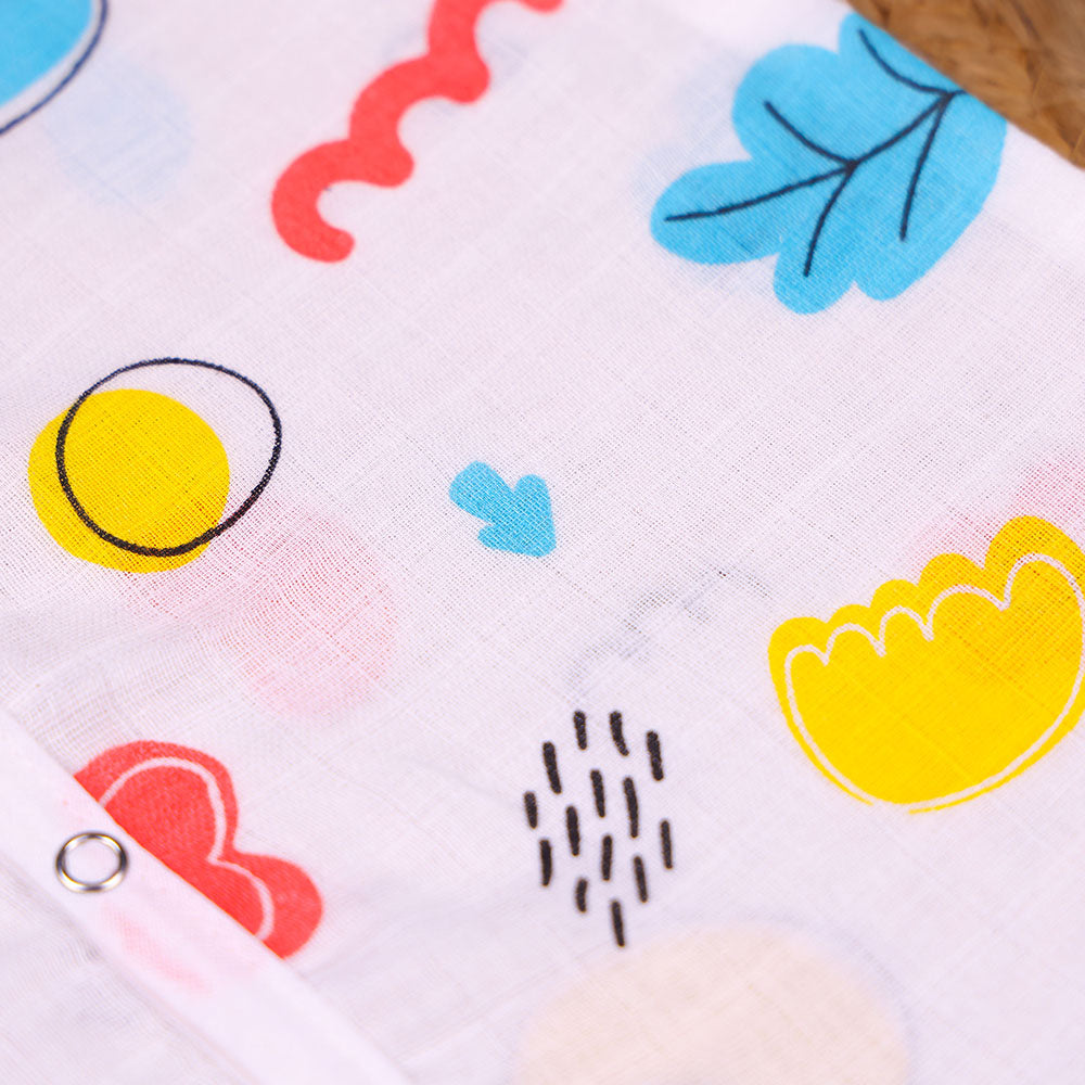 Doodle Delight Muslin Night Suit Set – Baby/Toddler