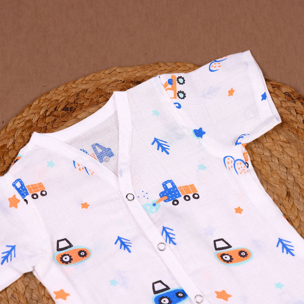 Little Driver Muslin Night Suit Set – Baby/Toddler