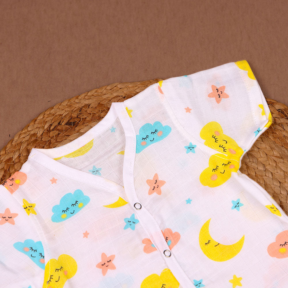 Sleepy Skies Muslin Night Suit Set – Baby/Toddler