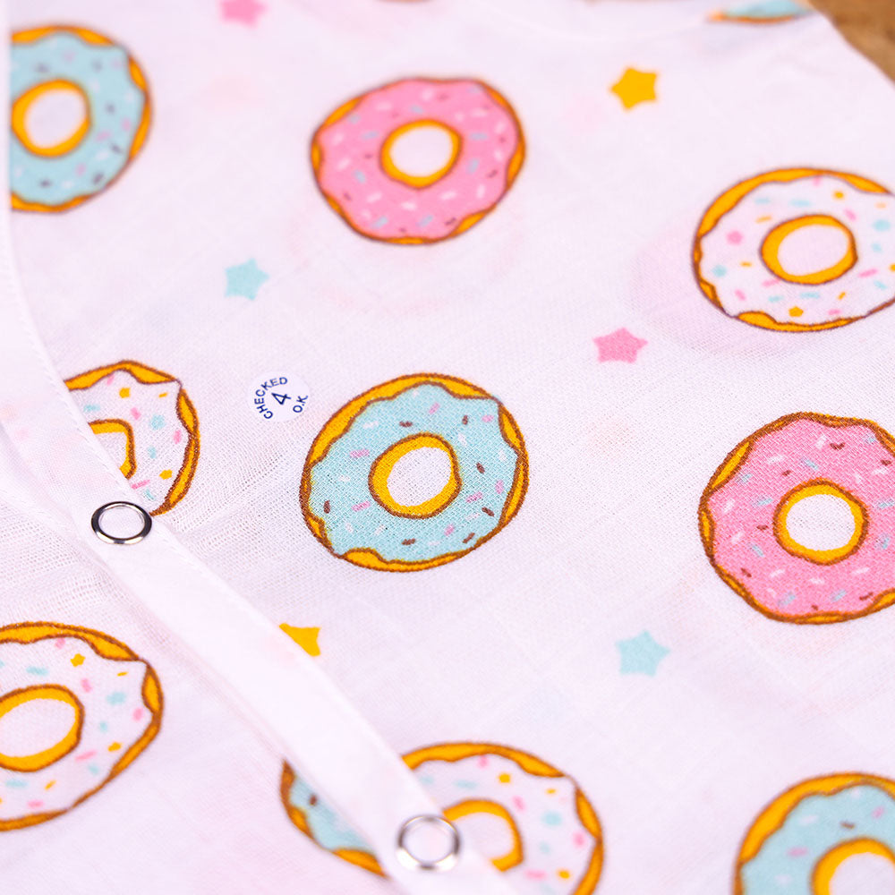 Donut Party Muslin Jabla & Shorts Set – Baby/Toddler