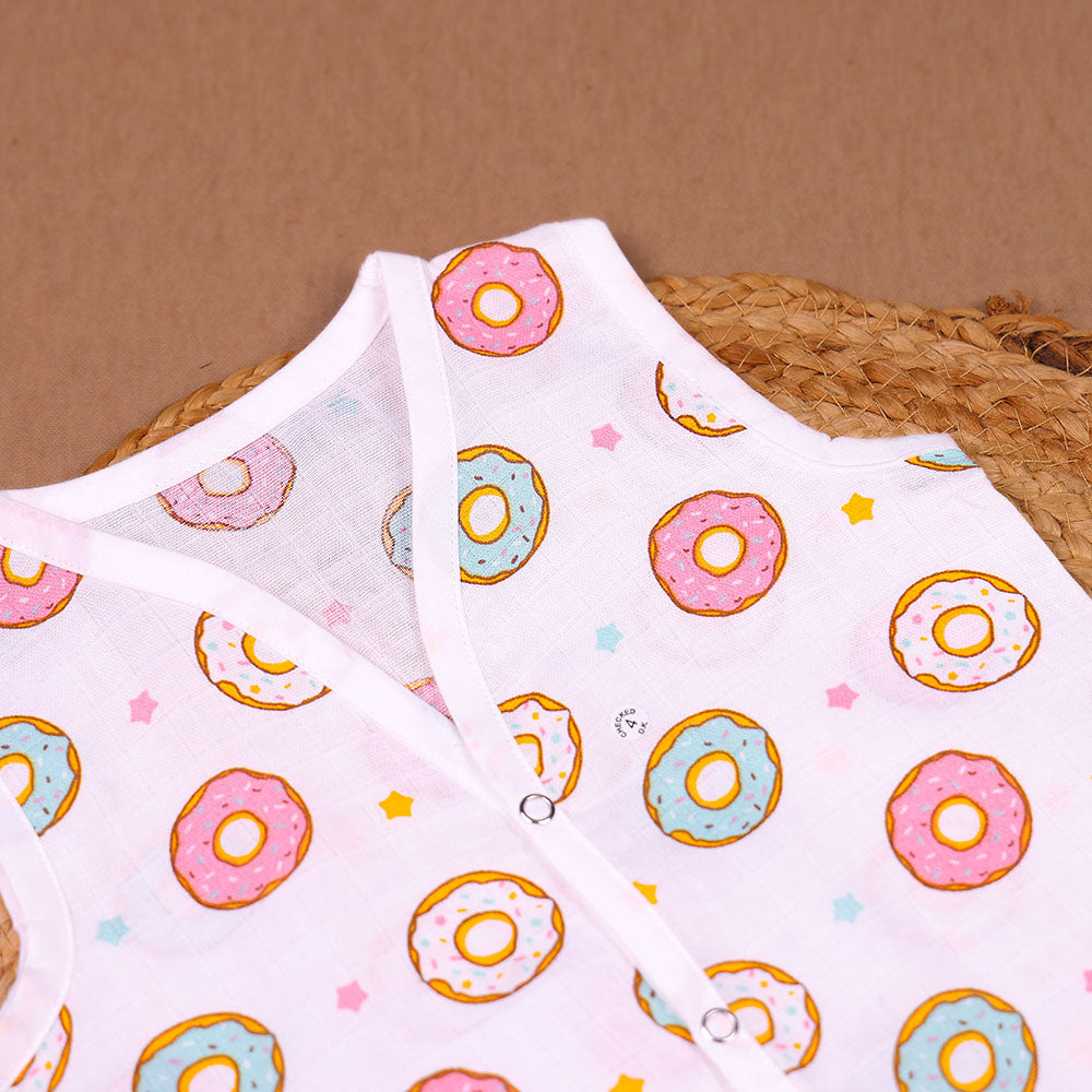 Donut Party Muslin Jabla & Shorts Set – Baby/Toddler