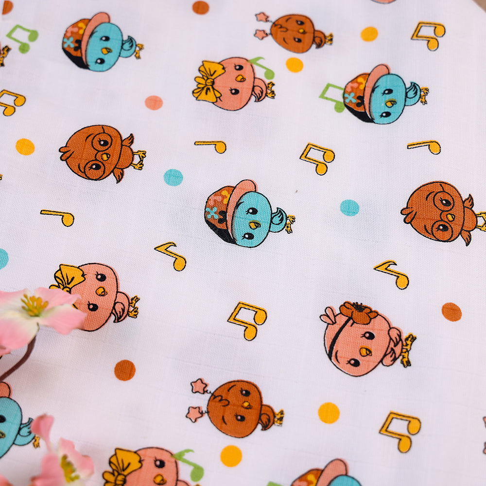 Musical Melody Hooded Baby Towel - Tune Into Bath Time Fun