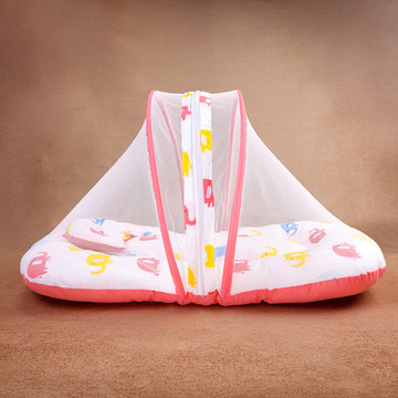 Playful Elephants Baby Bedding with Mosquito Net - Comfort & Joy Combined