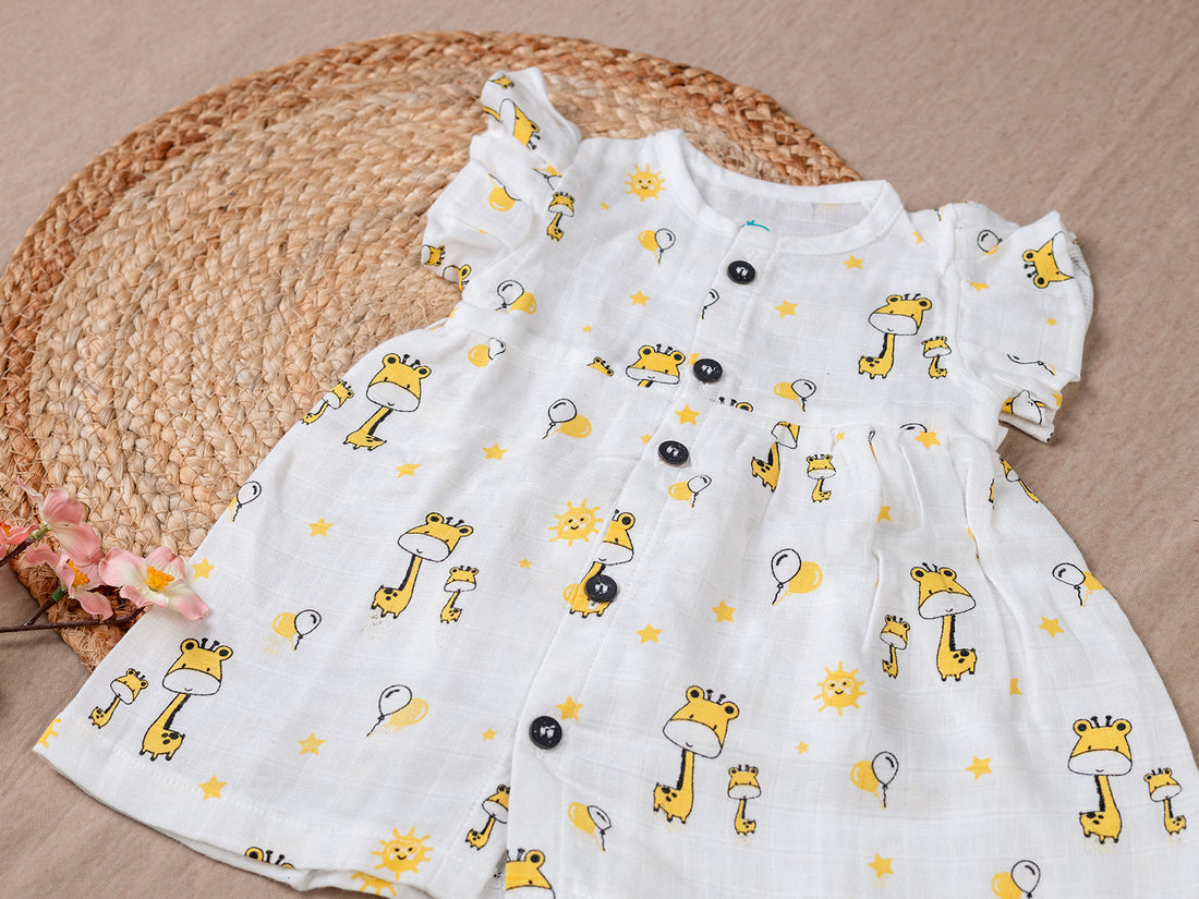 Yellow Giraff Frock