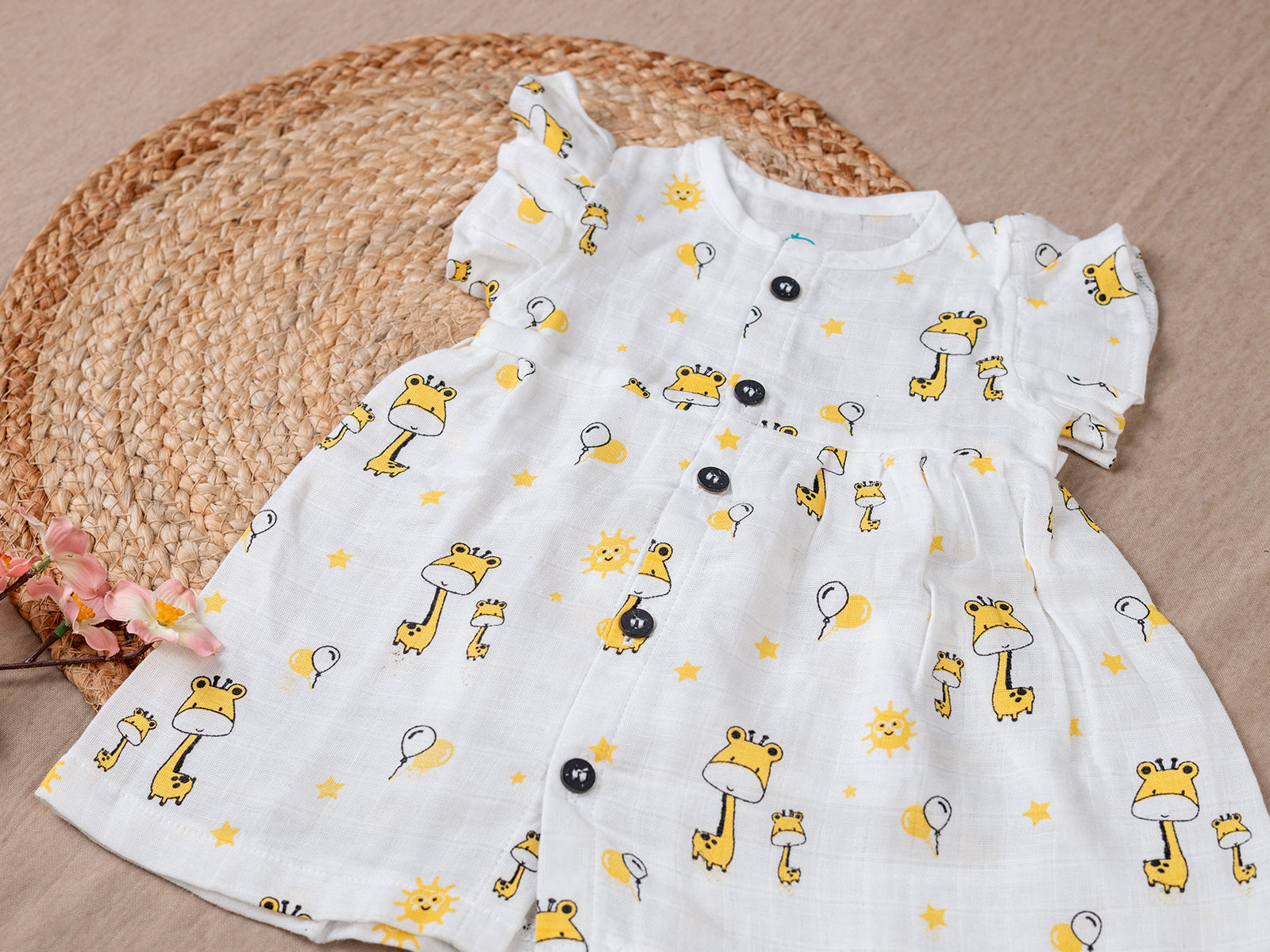 Yellow Giraff Frock