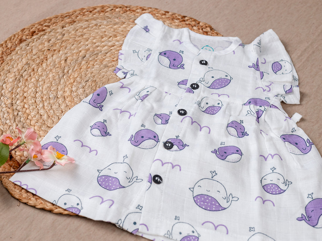 Purple Dolfin Frock