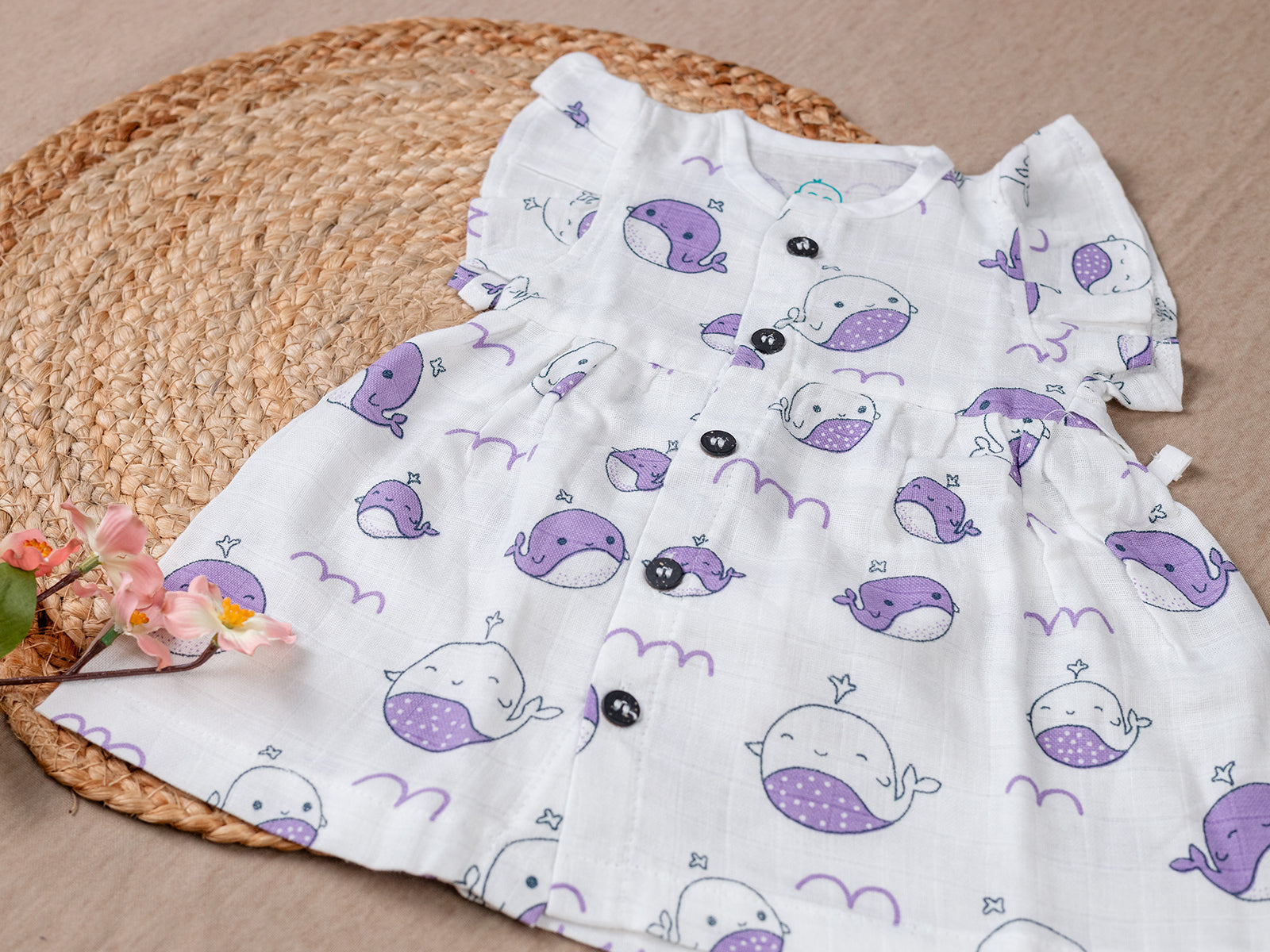 Purple Dolfin Frock