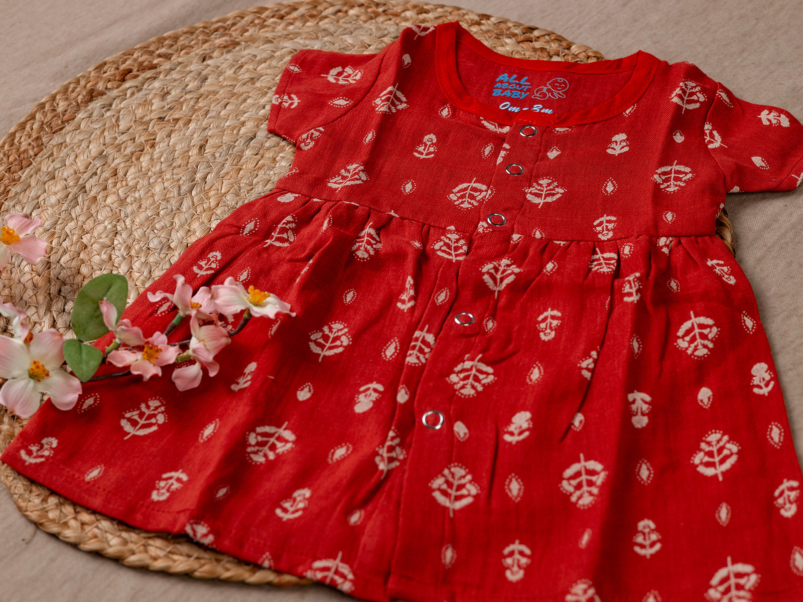 Brown Leaf - Frill Frock