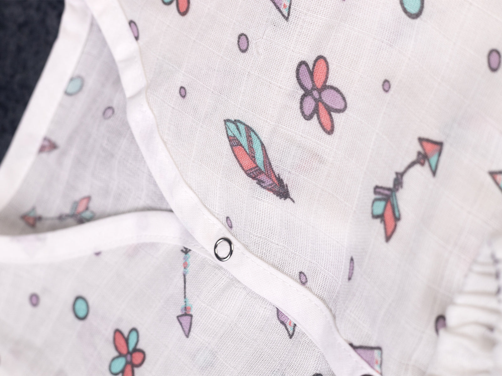 Boho Tribal Print  - Full Sleeve Night Suit