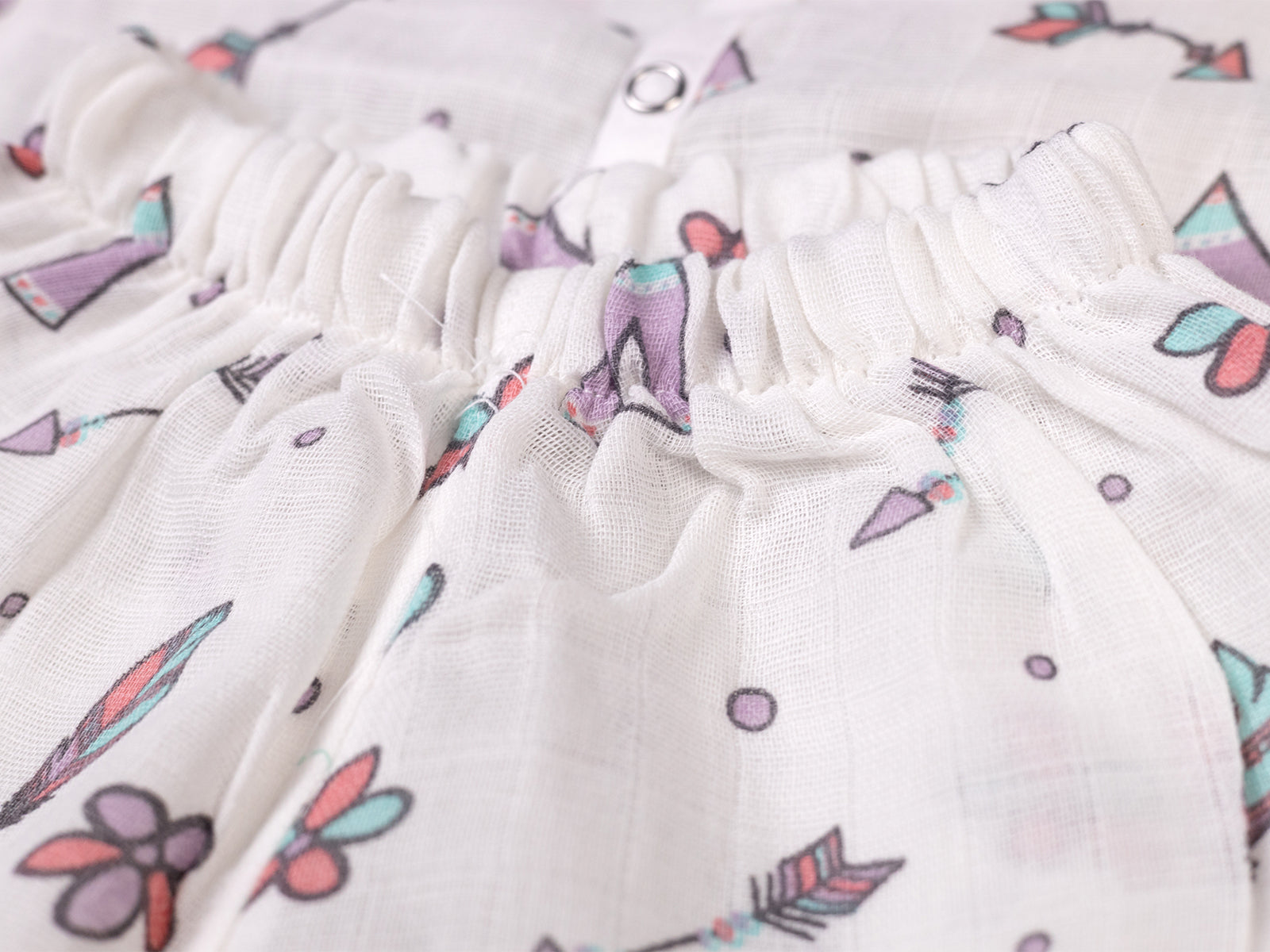 Boho Tribal Print  - Full Sleeve Night Suit