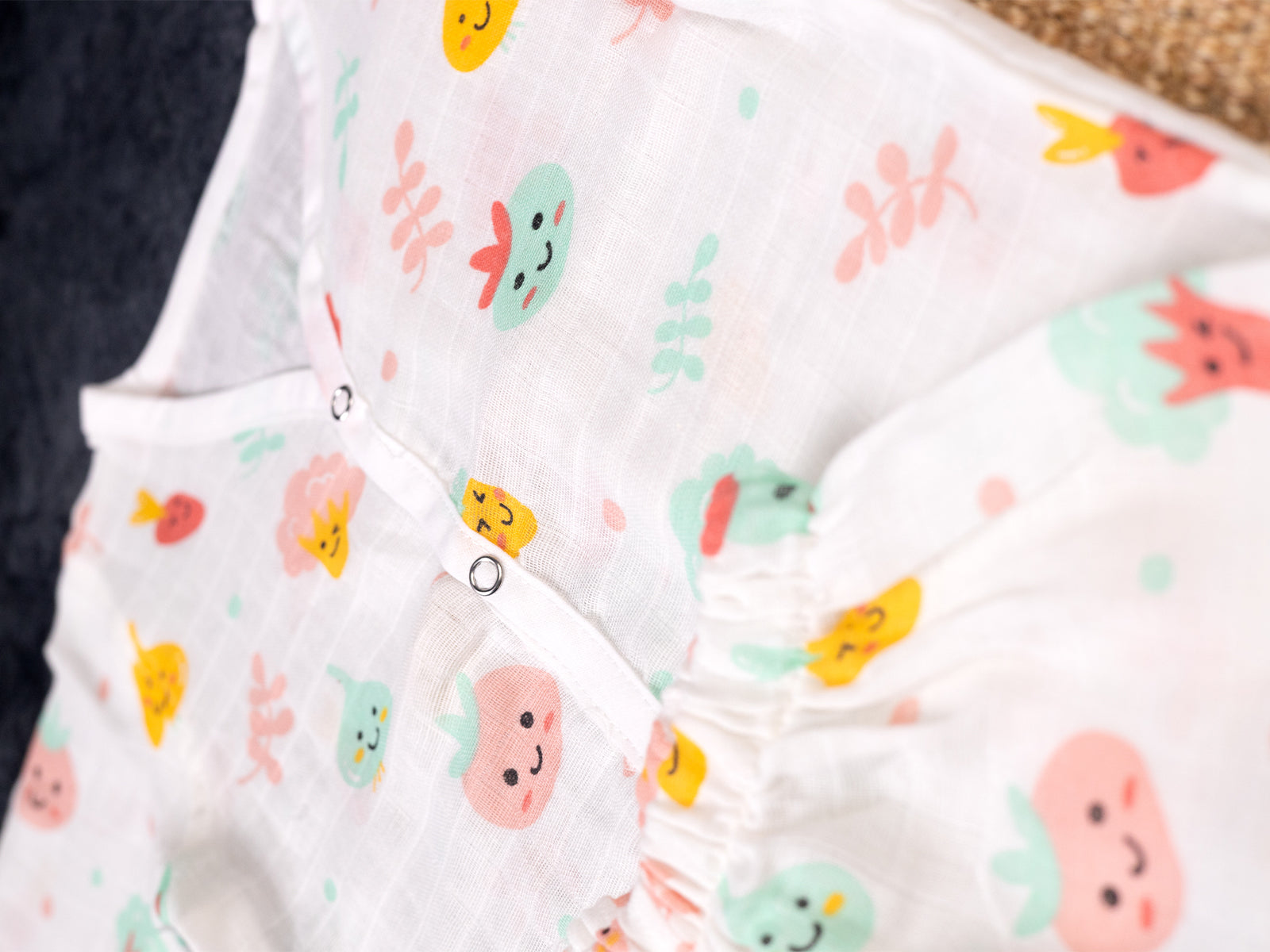 Sweet Kawaii Vegetables - Full Sleeve Night Suit