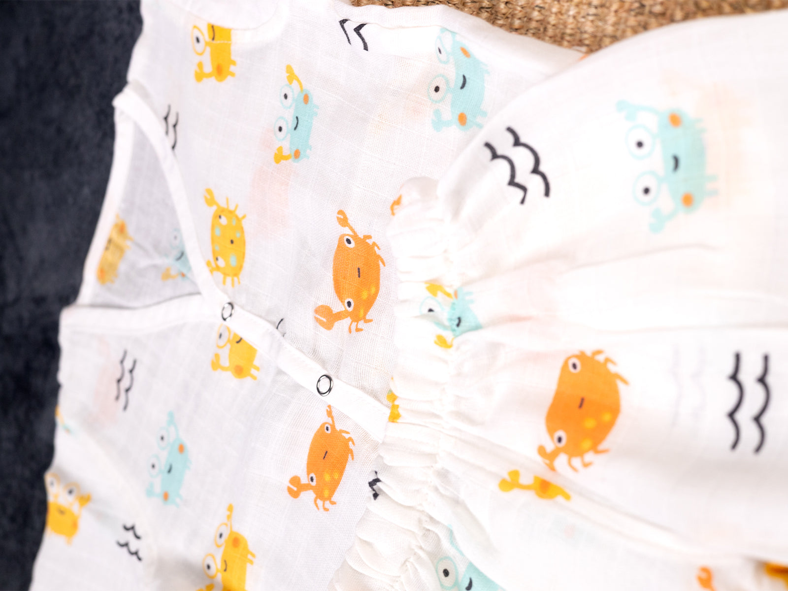 Playful Ocean Friends - Full Sleeve Night Suit