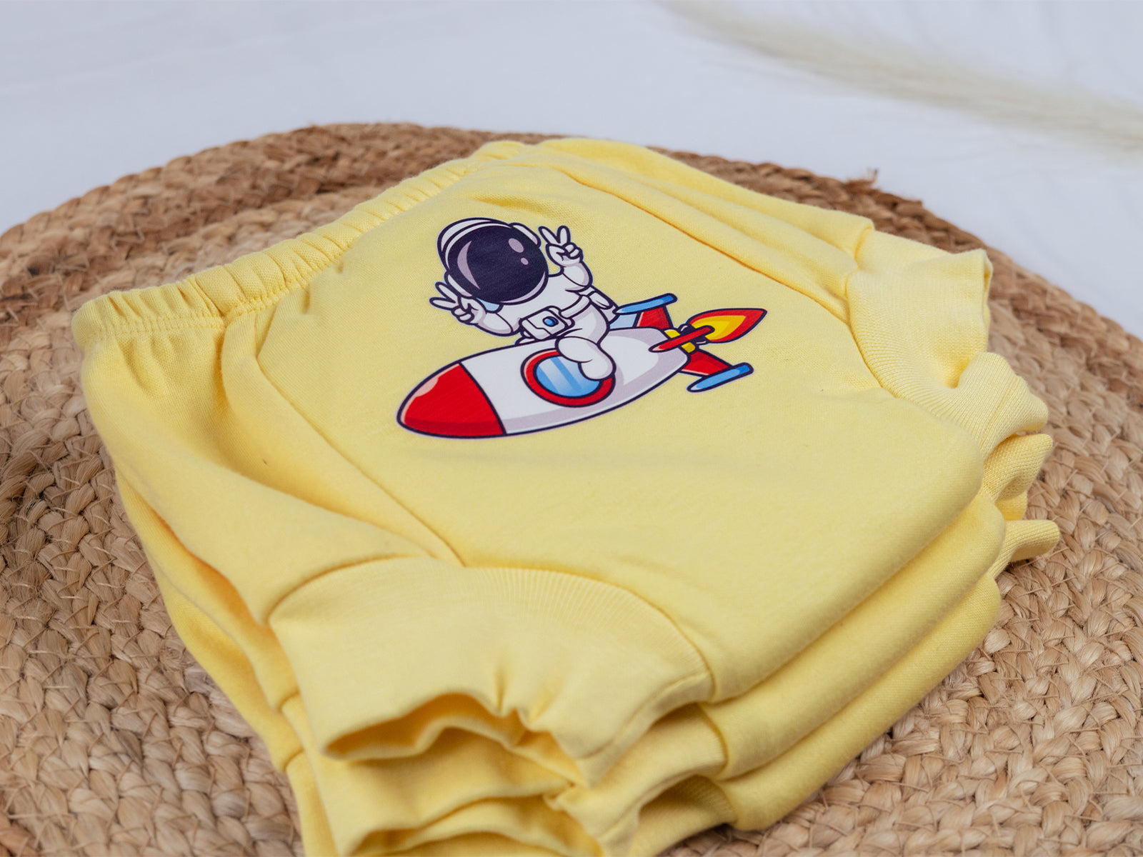 Cheerful Astronaut Riding  - Potty Training Pants